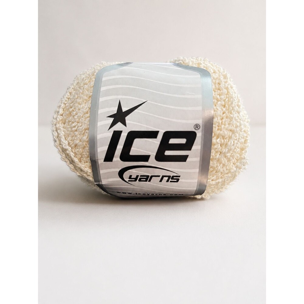 NEW Ice Yarns Luxury-Premium, Virgin Wool, Viscose, Polyamide, Ivory